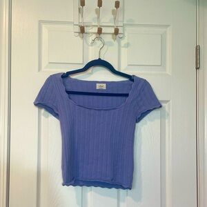 Light blue Wilfred hip length top